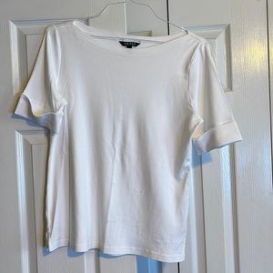 Ralph Lauren boat neck knit shirt